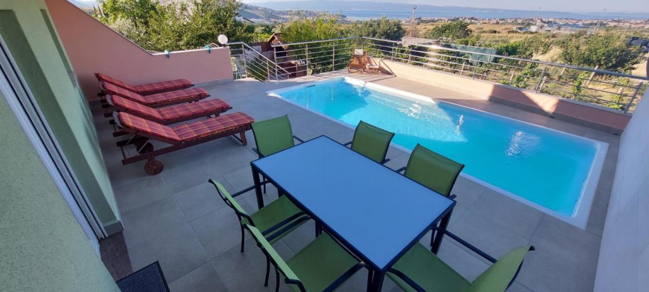 Apartment M&M With Private Pool Kučine Exterior foto